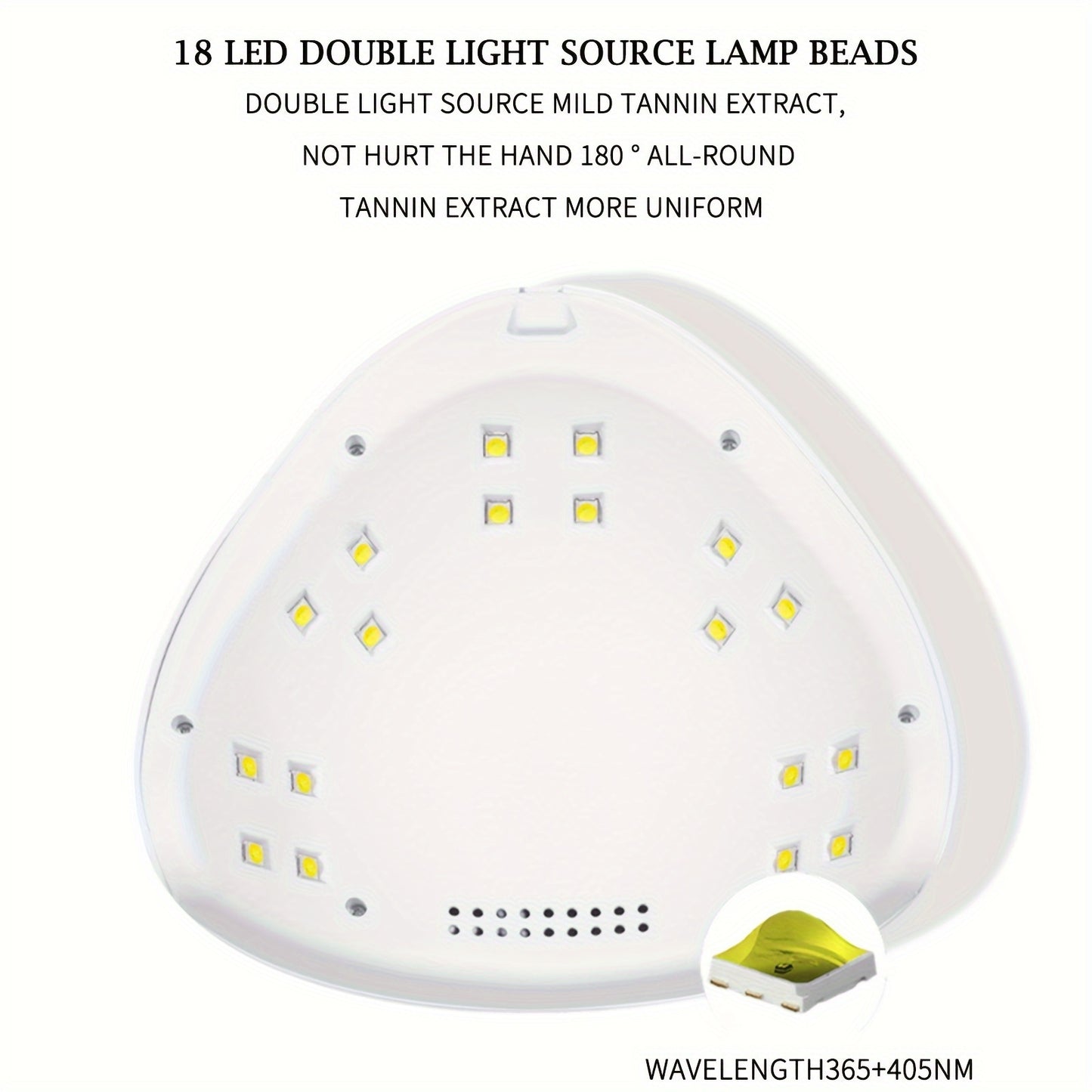 1pc Portable LED Nail Lamp Dryer - Fast Drying, Professional Gel Polish Curing, Compact Design for Home Salon Manicure, Nails Art Tools, Easy to Use, Long-Lasting LED Light, Safe for Fingers Good Vibrations