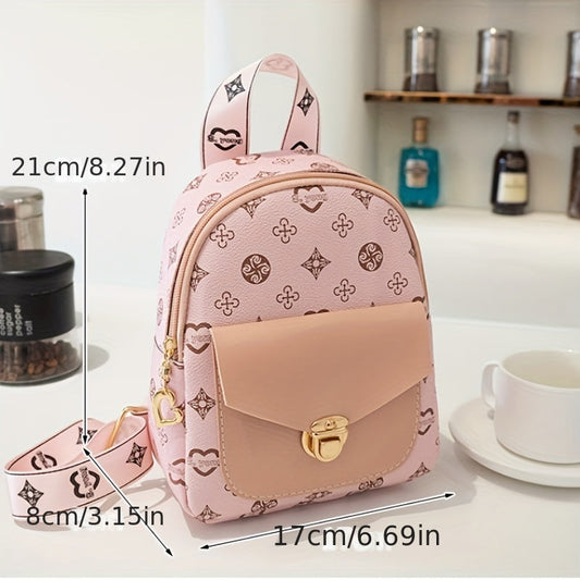 Fashionable Trendy Backpack, Daily Commuting Essential Lightweight Backpack, Mobile Phone Leisure Bag, Camera Leisure Bag Good Vibrations