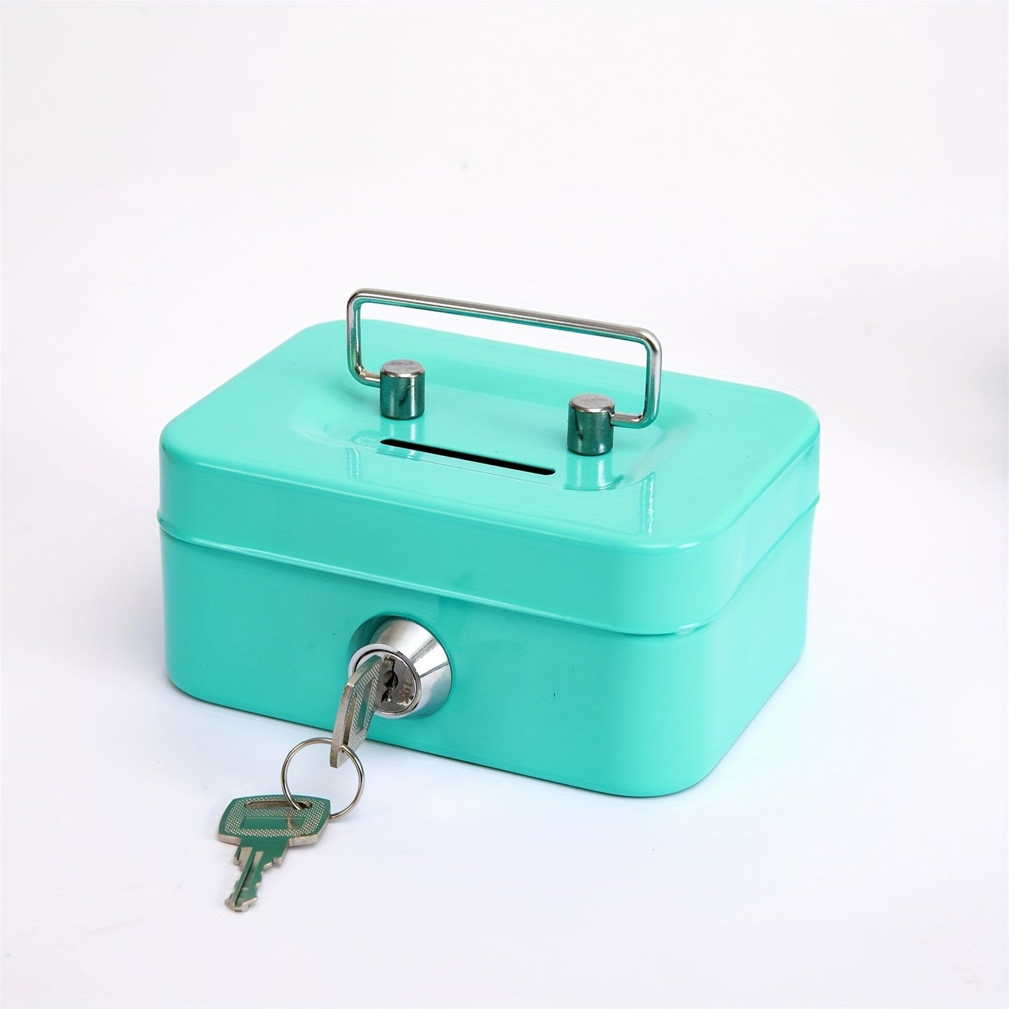 1pc Metal Keylock Storage Box, Money Box, Adult Deposit Box, Coin Deposit Box, Adult Deposit Box, Deposit Box, Cash Register 4.5 * 3.8* 2.3"/11.5 * 9.9 * 5.8cm Good Vibrations Adult Super Store