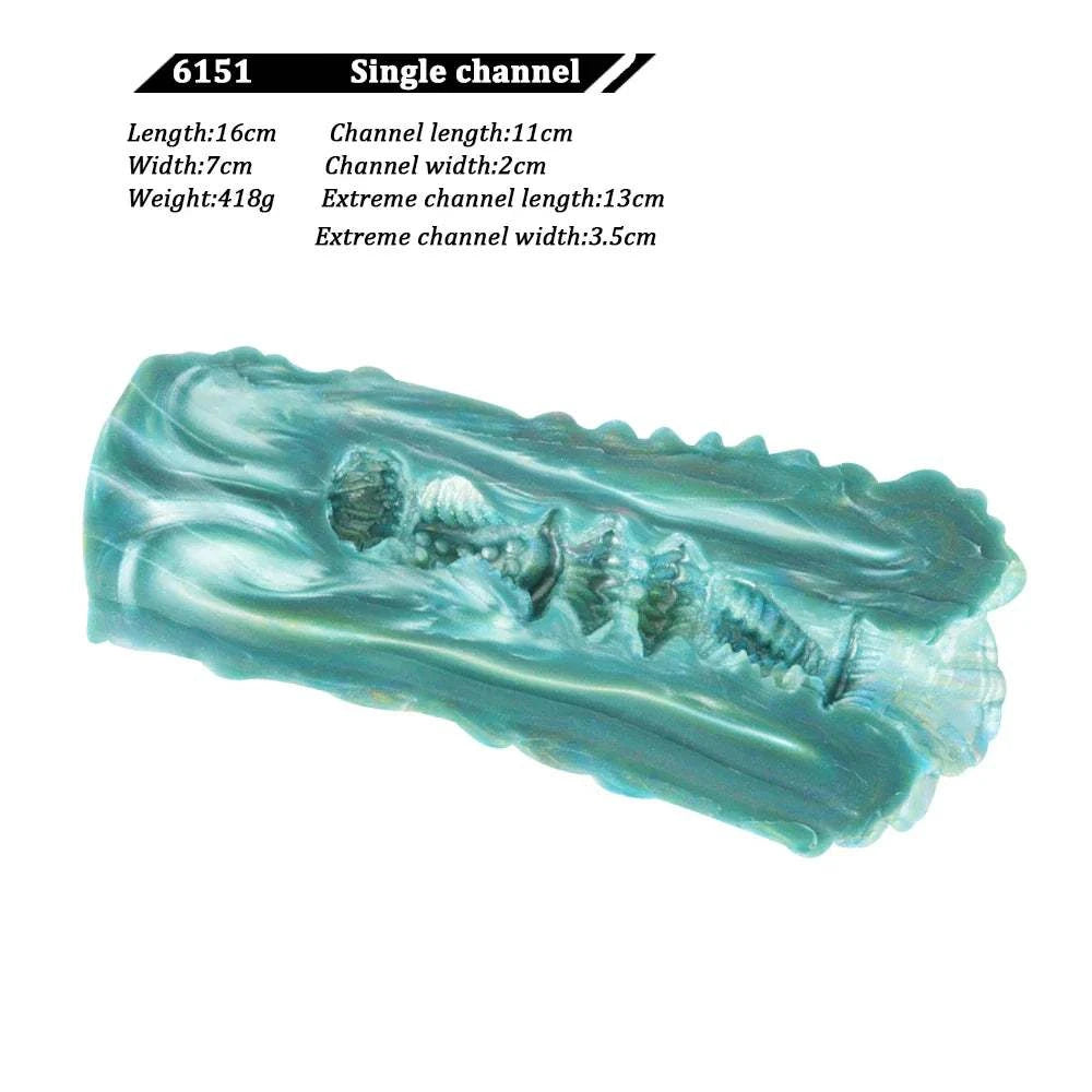 GEEBA Fantasy Animal Male Masturbator Realistic Silicone Flexible