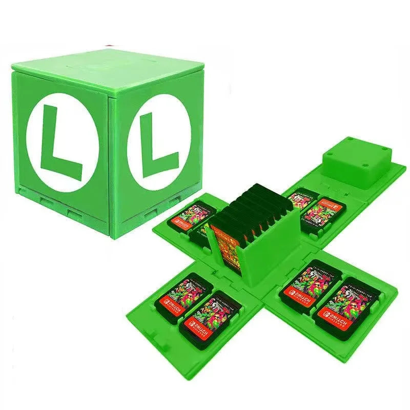 16 in 1 Game Card Case for Switch OLED Storage Box Game Cartridge Case for NS Switch Lite Accessories Good Protection Good Vibrations