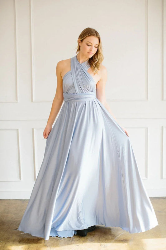 Multiway Maxi Dress Bridesmaid Dress Infinity Cocktail Dress Floor Length Bridesmaid Dress Maxi Dress for Bridesmaid Gifts Good Vibrations