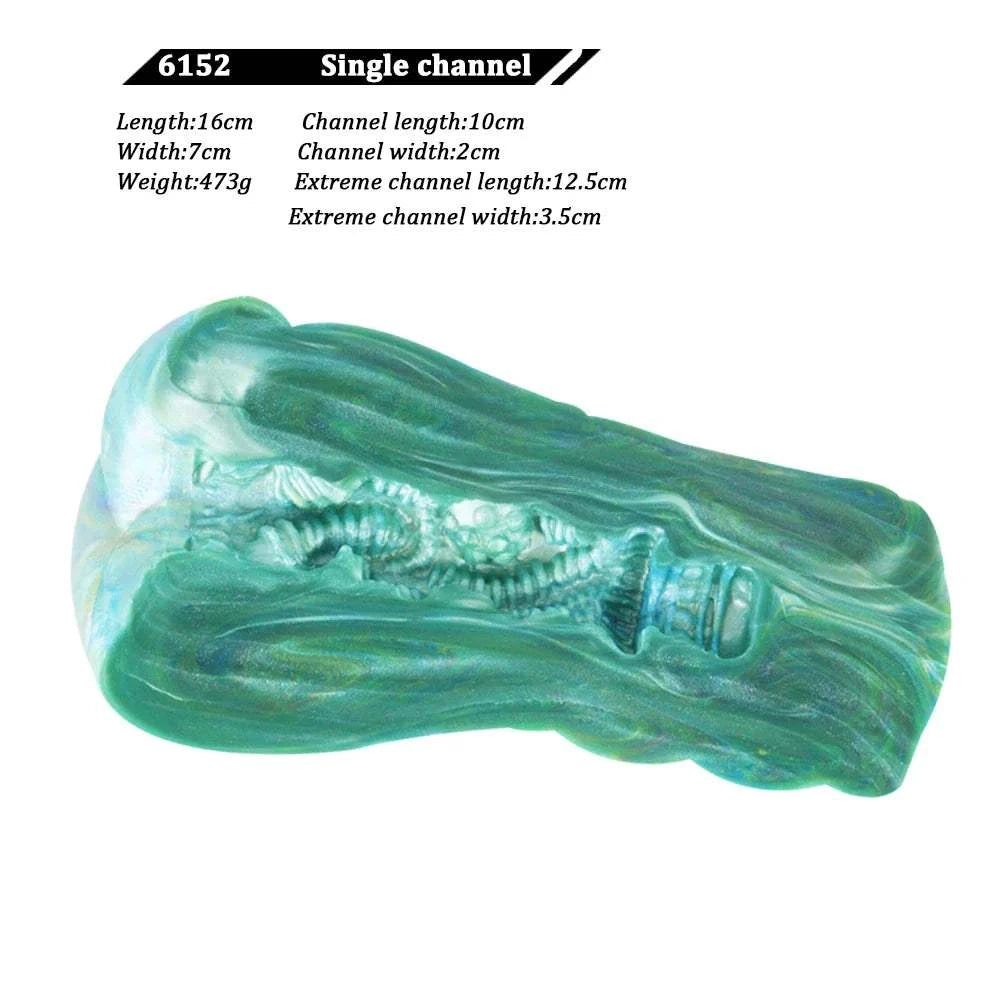 GEEBA Fantasy Animal Male Masturbator Realistic Silicone Flexible