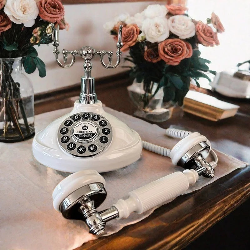 Audio Guestbook Phone Antique Vintage Phone Ceremony Welcome Audio Wedding Guest Book For Wedding Party Birthday Best Price OEM Good Vibrations