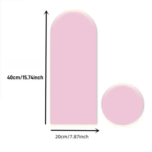 1PC 40x20cm Bed Headboard Bedroom Decor Head Board Wood Wall Panels Home Decoration Tatami Anti-collision Soft Back Wall Mat Good Vibrations