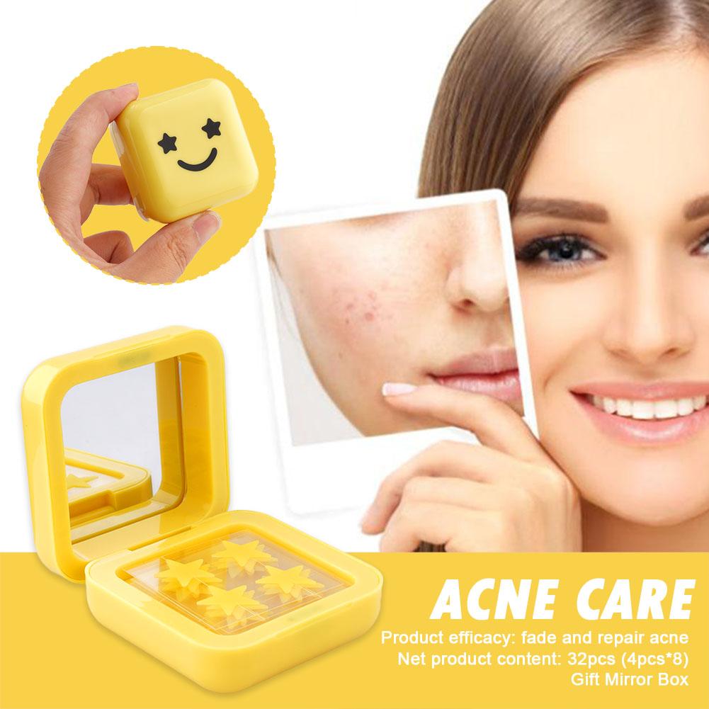 32patch Acne Pimple Patches Hydrocolloid Invisible Healing Absorbing Spot Sticker For Inflamed Acne Improve Whiteheads Skin Care Good Vibrations