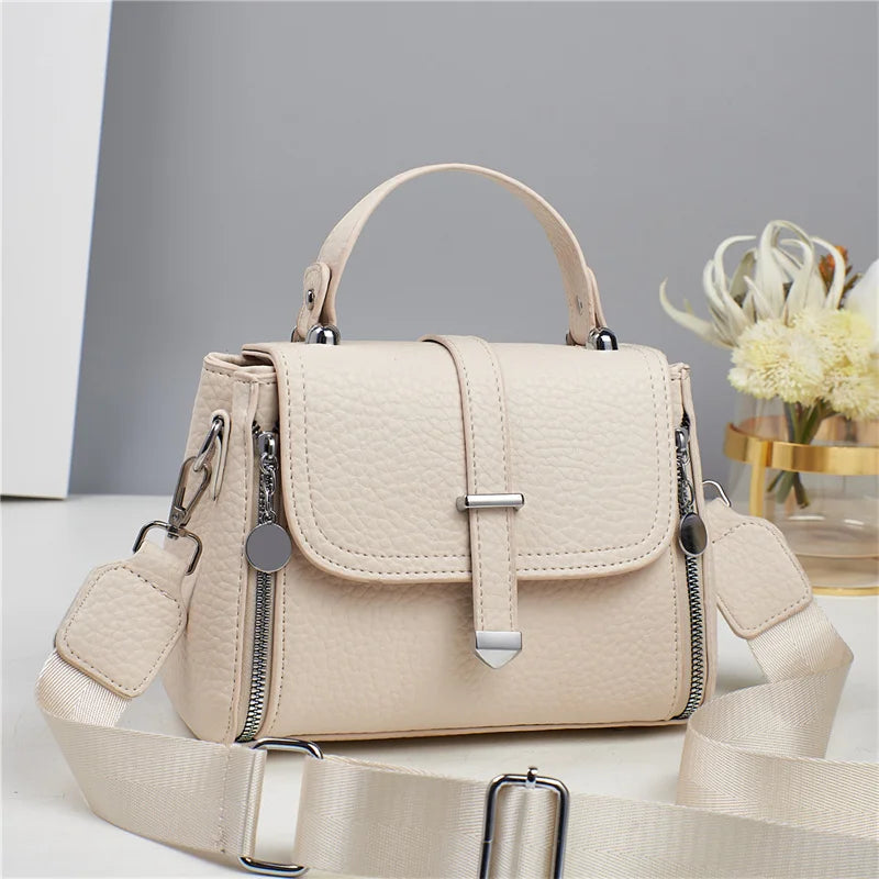 Shoulder Bag Messenger Women's Bag Shoulder Women's Crossbody Shoulder Bag Office Handbag for Ladies Good Vibrations