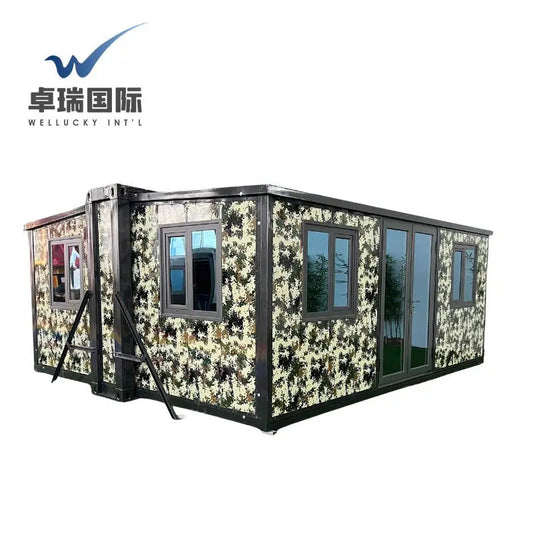 WELLUCKY Cost Effective Easy Assemble Detachable Steel Structure Villas Prefab Portable Eco Friendly Modular Container Home Good Vibrations
