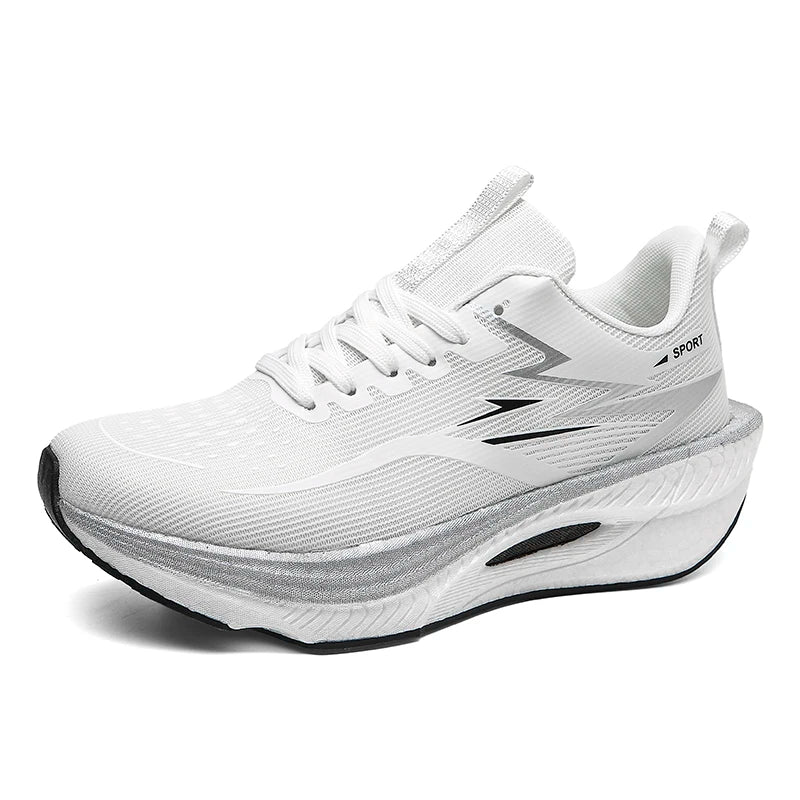 New Running Shoes Breathable and Cushioned Marathon Sports Shoes Lightweight and Non-slip Running and Fitness Shoes Good Vibrations