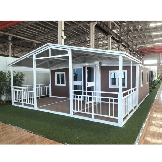 1-Room Prefabricated Shipping Container Home Expandable 40ft/20ft Villa Demountable Tiny House Made of Steel Sandwich Panel Good Vibrations