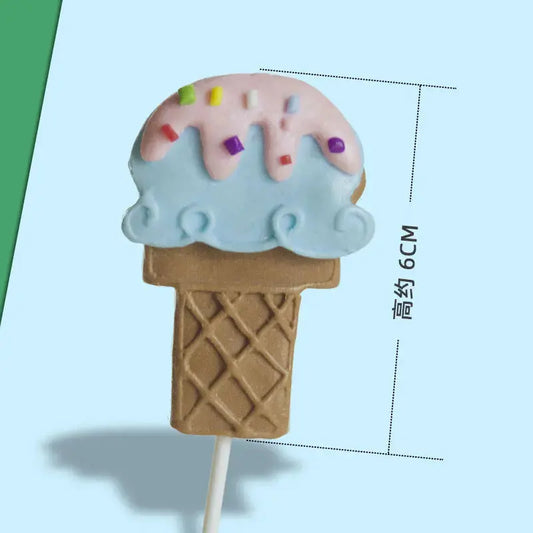 1Pcs Ice Cream Cake Toppers Happy Birthday Cupcake Topper Baby Shower Wedding Festival Party Supplies Cake Decoration Good Vibrations