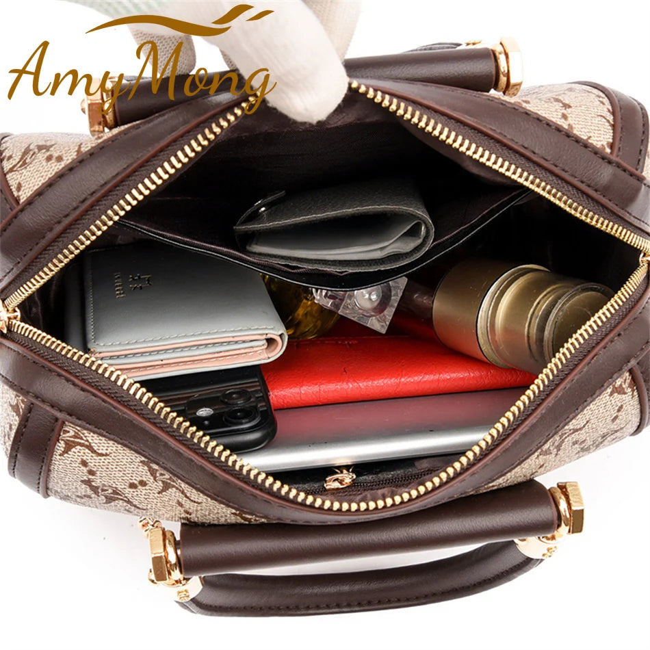 Luxury Designer Handbags Purses Women Fashion Shoulder Messenger Croosbody Tote Boston Bags High Quality Leather Top-handle Sac Good Vibrations