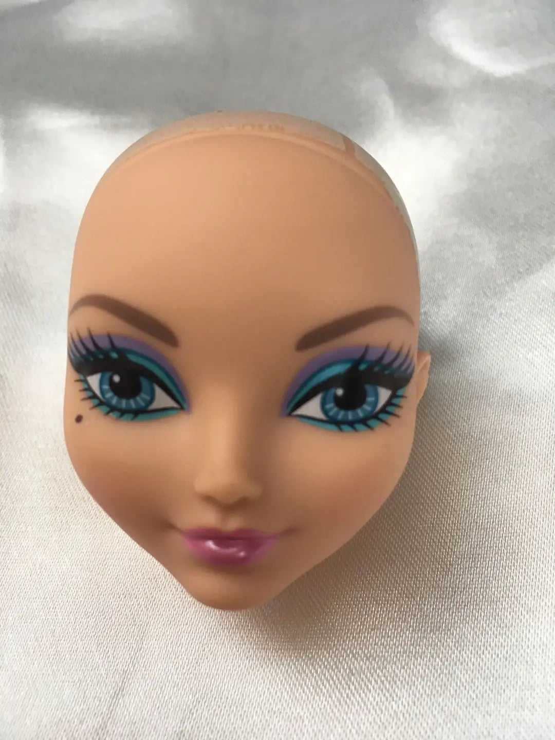 Monstering High Doll Toy Head No Hair Doll Heads DIY Plants Hair Head Doll Bald Heads Original Rare Collection Head Toys Good Vibrations