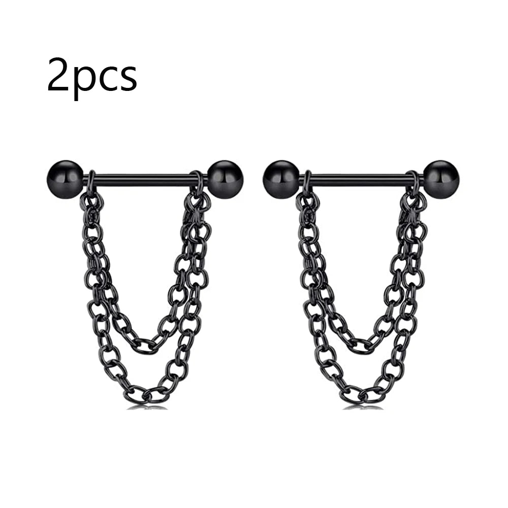 10 Style 14G Nipple Rings Nipplering for Women Straight Tongue Rings Barbell Nipple Rings Piercing Jewelry Good Vibrations Adult Super Store