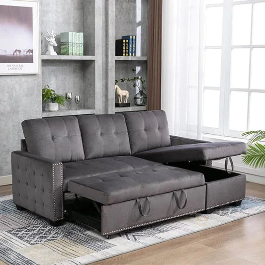 Frank Furniture Hot Selling American Style Leisure Sofa Bed Modern Three Seat Living Room Furniture Set Extendable Feature Good Vibrations
