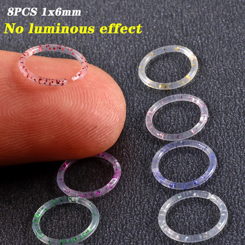 Surgical Steel Bar Tongue Rings Acrylic Glow in the dark ball Tongue Barbell Luminous Acrylic Ball Belly button Ring Piercing Good Vibrations