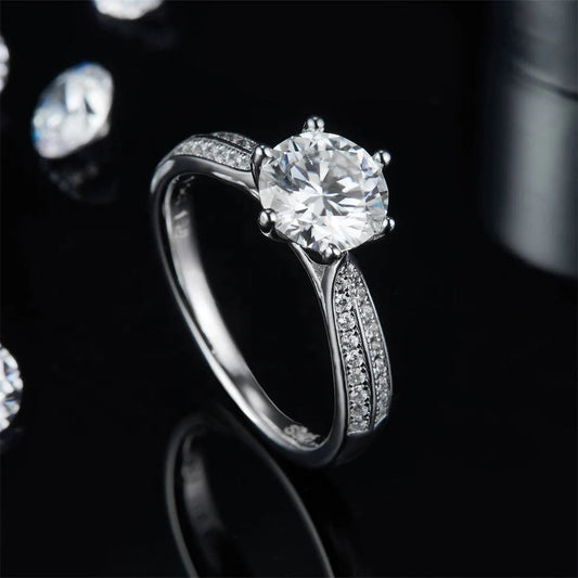 Diamond Rings Jewelry Women Wholesale Price Luxury Ring Bangle Jewelry Women Set Party Wedding Gift Classic Jewelry Good Vibrations