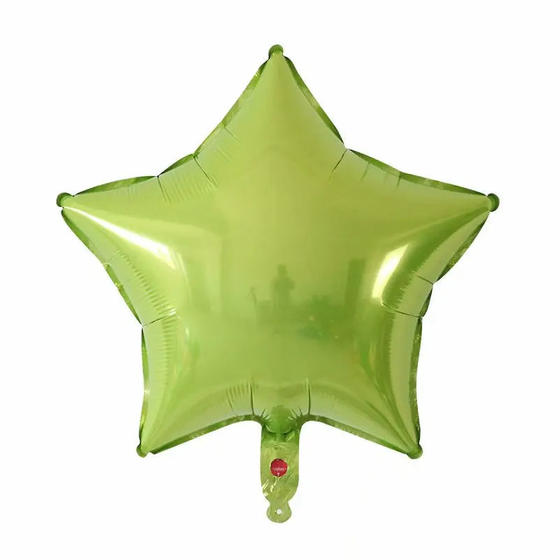 10pcs/lot 18inch Baby Shower Star Foil Balloon Wedding Anniversary Children's Birthday Party Decor Kids Balloons Helium Globos Good Vibrations