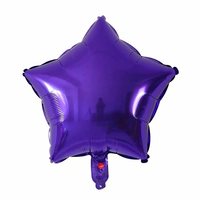 10pcs/lot 18inch Baby Shower Star Foil Balloon Wedding Anniversary Children's Birthday Party Decor Kids Balloons Helium Globos Good Vibrations