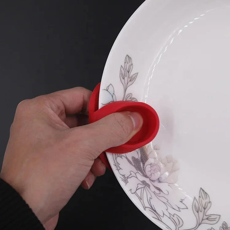 Thickened Heat-resistant Kitchen Gadgets Anti-scald Silicone Gloves Good Vibrations