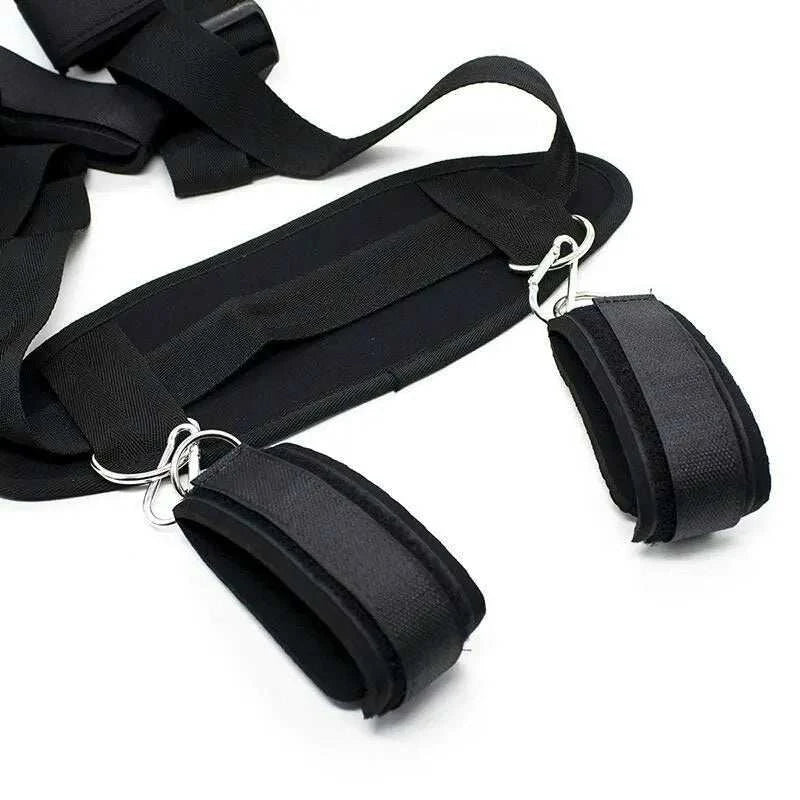 Sex Toys For Couples Flirting Adjustable Erotic Handcuffs Neck Ankle Bondage Harness Open BDSM Adult Games Restraints Chastity GOOD Vibrations