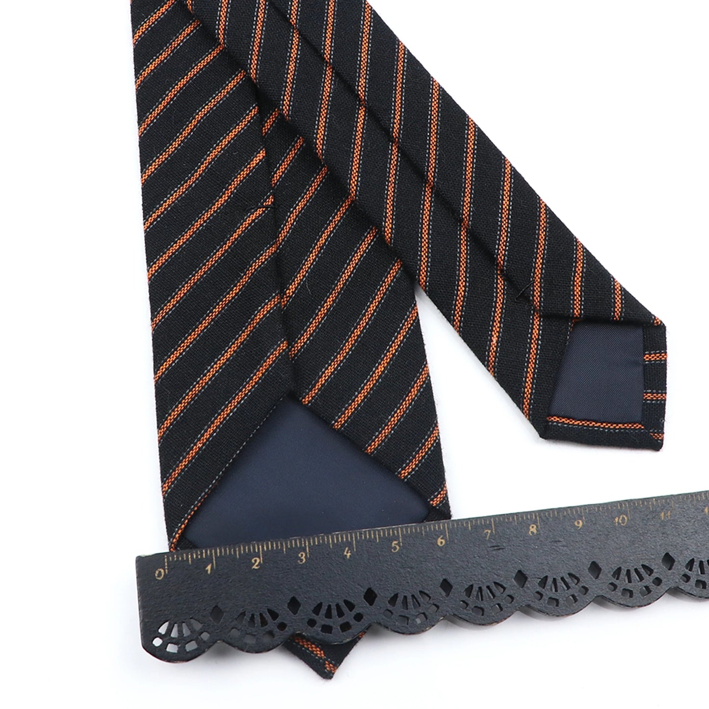 Mens Tie Imitation Cashmere Classic 6cm Skinny Casual Necktie Cotton Handmade For Wedding Party Dinner Striped Plaid Tie Gift Good Vibrations