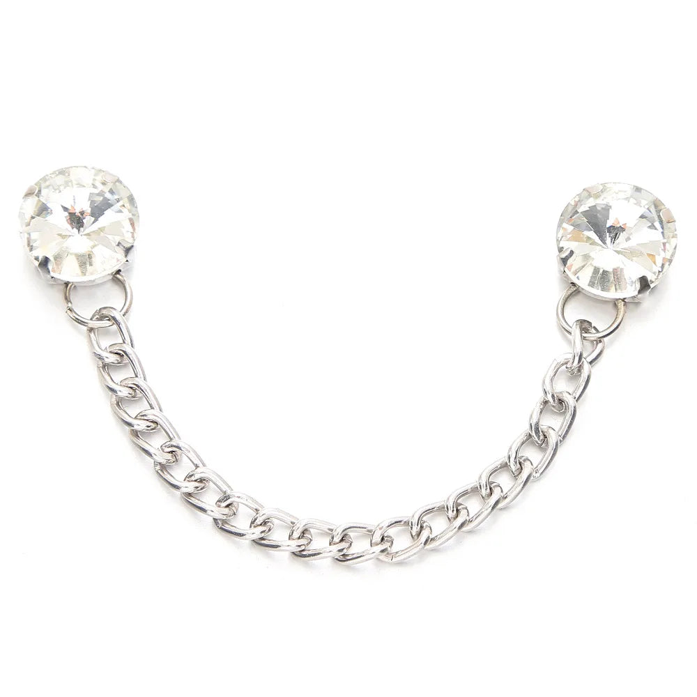 1PC New Heart Pearl Shoe Chain Shoe Charms For Croc Accessories Metal Shoe Decoration For Women Girls Shoe Buckle Gift Good Vibrations