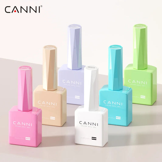 2025 Newest Color CANNI 9ml Nail Art Hema Free Gel Polish for Nails French Tip Manicure Gel Varnish Enamel Lacquer UV LED Nail Good Vibrations
