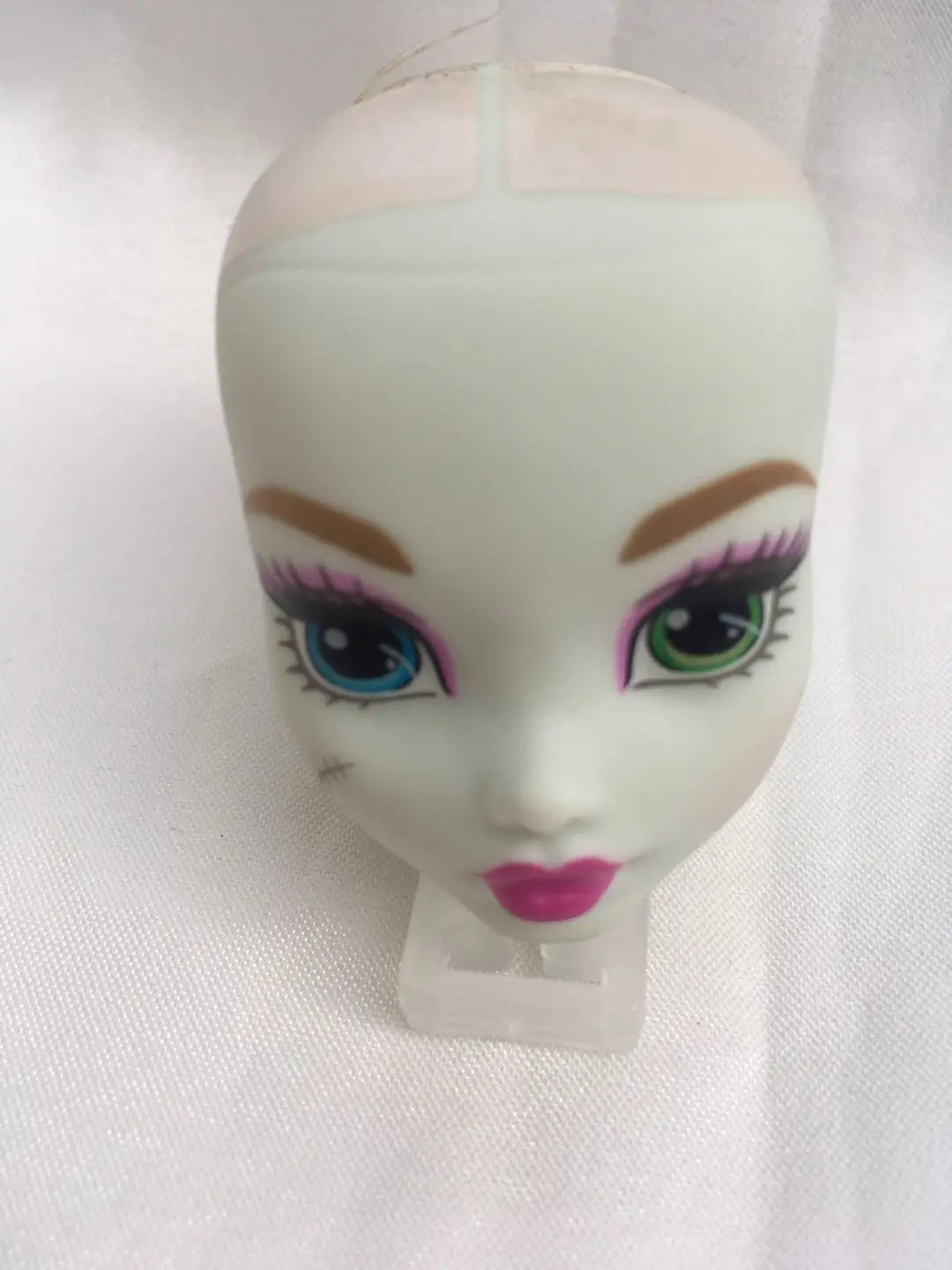 Monstering High Doll Toy Head No Hair Doll Heads DIY Plants Hair Head Doll Bald Heads Original Rare Collection Head Toys Good Vibrations