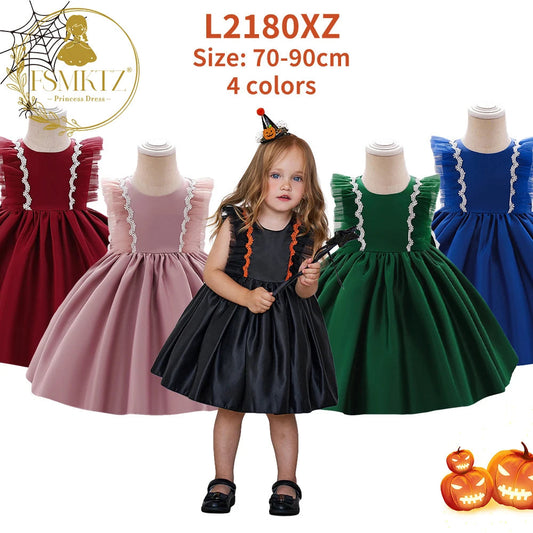 FSMKTZ Kids Dresses for Girls Summer Cosplay Costumes Halloween Costume for Kids Costume for Kids Halloween Good Vibrations