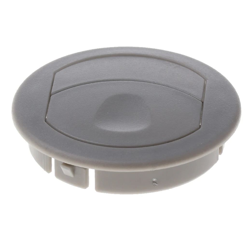 Replacement RV ATV Air Vent Interior Round A/C Vent Air Outlet Rotating Open Close RV Trailer Air Roof Ventilation Good Vibrations
