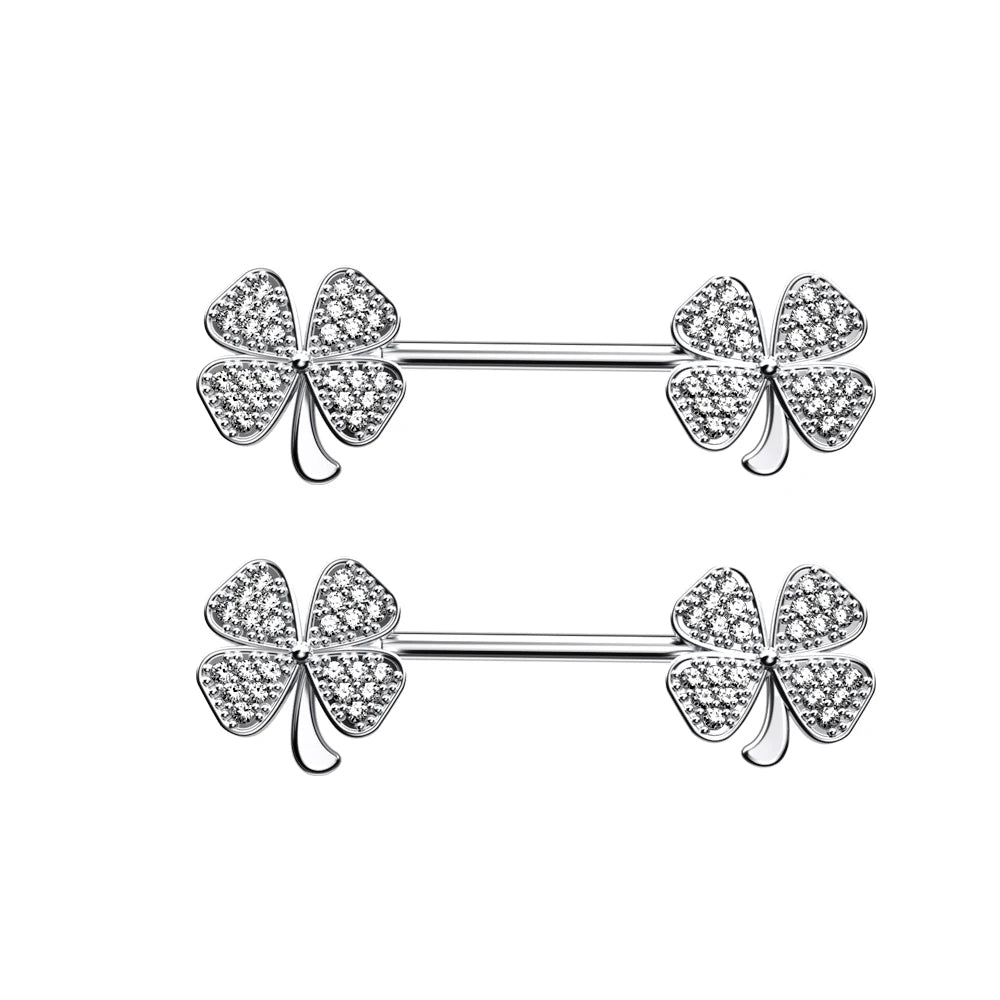 14G Titanium Stainless Butterfly Cat Crystals CZs Shield Barbell Nipple Rings Mixed-Style Heart Flower Dangled Nipple Piercing Good Vibrations Adult Super Store