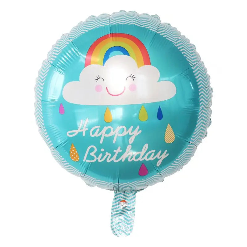 10pcs 18inch Happy Birthday Balloons Baby Shower Balloon Happy Birthday Party Decoration Foil Globos Good Vibrations