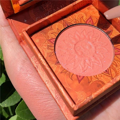 2019 New Makeup Brand Bronzer Blush Palette Face Makeup Baked Cheek Color Blusher Professional paleta de blush Good Vibrations