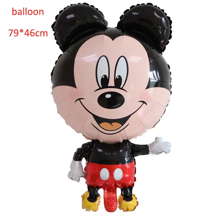 Mickey Mouse Theme Disposable Tableware Cups Plate Baby Children Birthday Party Supplies Boy Family Good Friend Party Decoration Good Vibrations