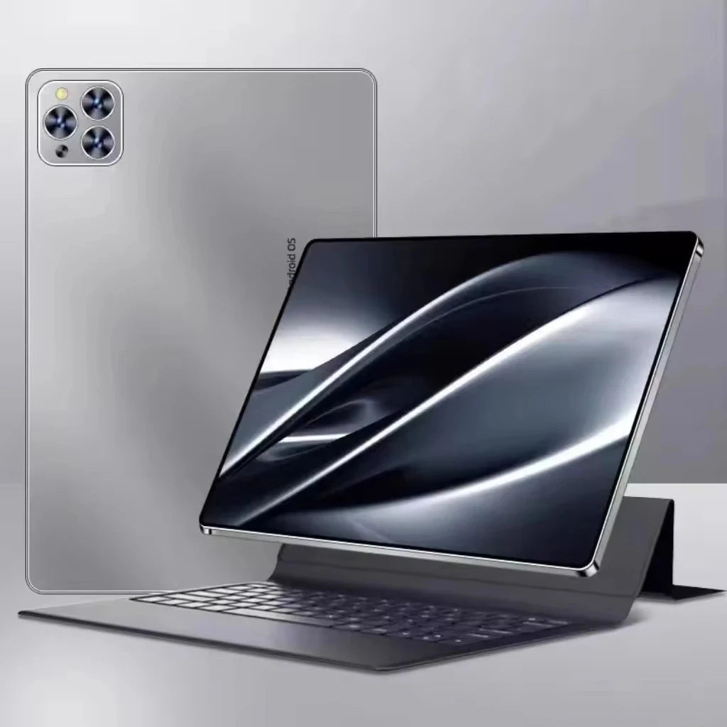 Android Tablets 10.1 Inch Android With Pinpoint-Sharp Display Panel SIM Card Slot Quad-Core AI Tablets Gaming Table Face ID Good Vibrations