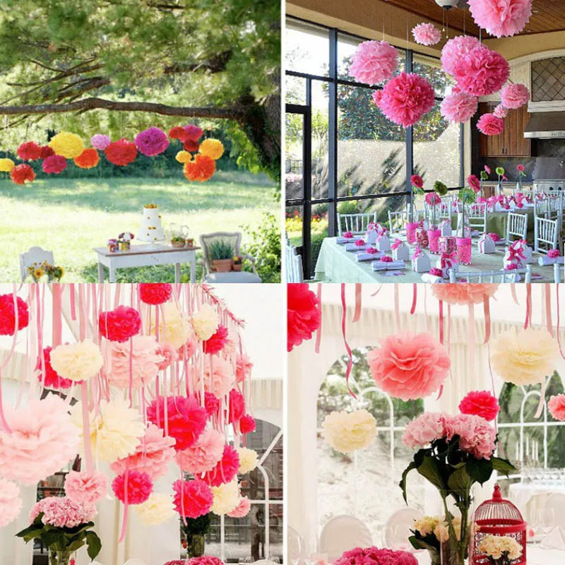 10 Pieces 50*66 Cm Tissue Paper DIY Handmade Craft Paper Flowers Gift Packing Wedding Festive Party Home Decoration Supplies Good Vibrations