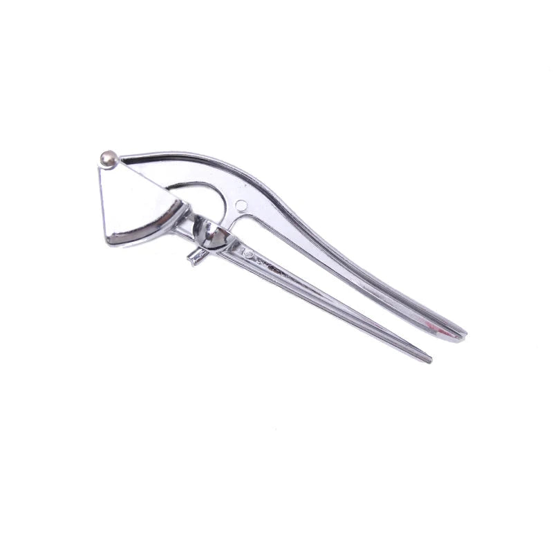 Hot Selling Kitchen Gadgets Aluminum Alloy Garlic Press Manual Garlic Crusher Press Good Vibrations