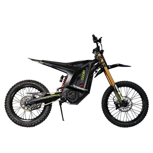 HEZZO D 9 72V 45Ah 100KM/H 150km 500Nm Electric Bike EU, UK, US Warehouses Good Vibrations