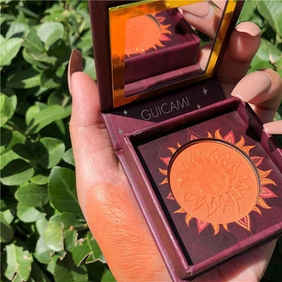 2019 New Makeup Brand Bronzer Blush Palette Face Makeup Baked Cheek Color Blusher Professional paleta de blush Good Vibrations