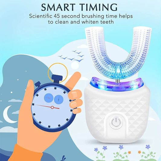 Sonic U Shaped Electric Toothbrush Kids Tooth Brush for Children Baby Toothbrushes Ultrasonic Teeth Cleaner Good Vibrations