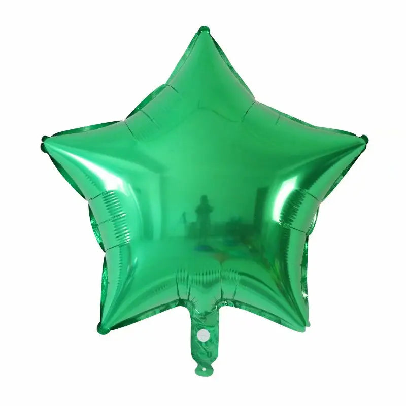 10pcs/lot 18inch Baby Shower Star Foil Balloon Wedding Anniversary Children's Birthday Party Decor Kids Balloons Helium Globos Good Vibrations