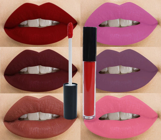 Wholesale Low Moq Matte Liquid Lipstick Vegan Private Label Waterproof Long Lasting Lip Stick Custom Liquid Lipstick Good Vibrations