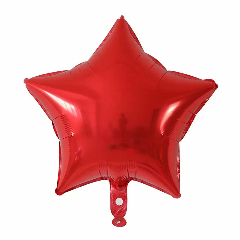 10pcs/lot 18inch Baby Shower Star Foil Balloon Wedding Anniversary Children's Birthday Party Decor Kids Balloons Helium Globos Good Vibrations
