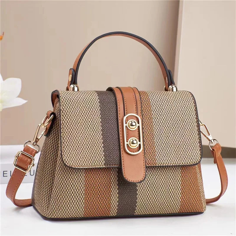 New Contrasting Multi Compartment Cross-border Crossbody Bag 2024 Shoulder Bag Handbag 19938 Good Vibrations