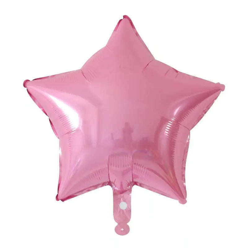 10pcs/lot 18inch Baby Shower Star Foil Balloon Wedding Anniversary Children's Birthday Party Decor Kids Balloons Helium Globos Good Vibrations