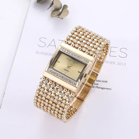 Women Watches Women Fashion Watch 2020 Geneva Designer Ladies Watch Luxury Brand Diamond Quartz Gold Wrist Watch Gifts for Women Good Vibrations