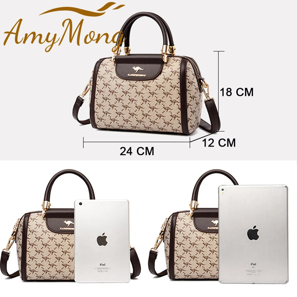 Luxury Designer Handbags Purses Women Fashion Shoulder Messenger Croosbody Tote Boston Bags High Quality Leather Top-handle Sac Good Vibrations