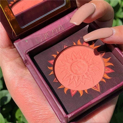 2019 New Makeup Brand Bronzer Blush Palette Face Makeup Baked Cheek Color Blusher Professional paleta de blush Good Vibrations
