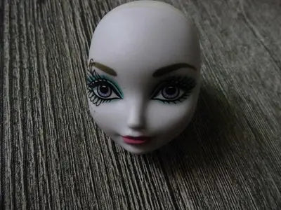 Monstering High Doll Toy Head No Hair Doll Heads DIY Plants Hair Head Doll Bald Heads Original Rare Collection Head Toys Good Vibrations